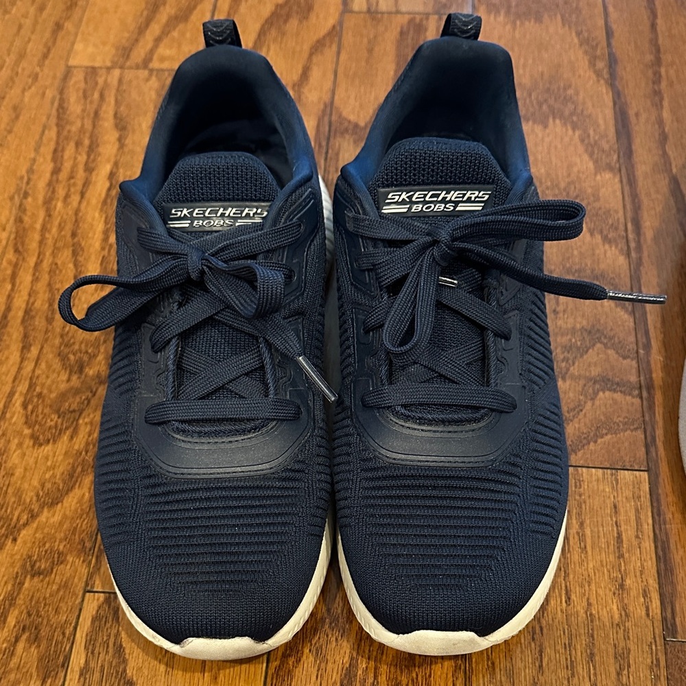 Skechers Dark Blue Athletic Shoes